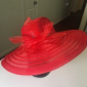 Red Kentucky Derby Hat